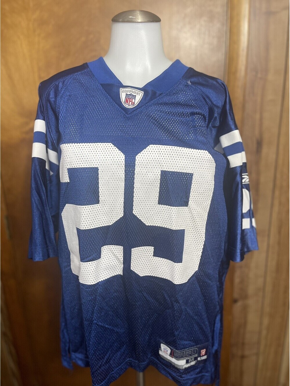 Reebok Joseph Addai Indianapolis Colts NFL Jersey - Men's Medium - Blue